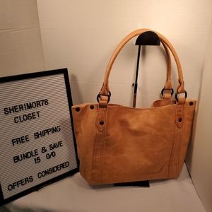 FRYE DUSTY ROSE MELISSA SHOULDER BAG